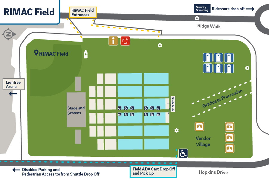 Site Map for RIMAC Field